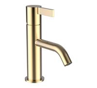 LAUFEN Kartell Mitigeur monocommande de lavabo, bec fixe, sans robinet de vidange, saillie 115 mm, H3113310011001, H3113310011001, Colorazione: Oro