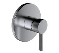 LAUFEN Kartell Set de montage final pour mitigeur de douche encastré Simibox Standard ou Simibox light, H3313360900001, H3313360900001, Colorazione: acciaio inossidabile spazzolato