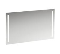 LAUFEN LANI Miroir, deux lampes intégrées verticalement, 1200x28x700mm, H4038561121441, H4038561121441