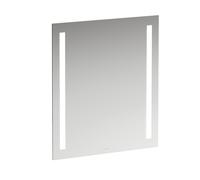 LAUFEN LANI Miroir, deux lampes intégrées verticalement, 600x28x700mm, H4038521121441, H4038521121441