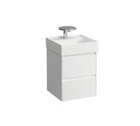 LAUFEN LANI pour Kartell Meuble sous-lavabo, 2 tiroirs, 435x450x515mm, système de rangement inclus, H4039221129901, H4039221129901, Colorazione: Colore speciale