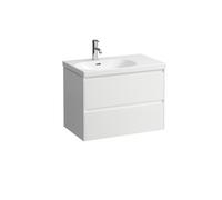 Laufen Lani pour meuble sous-lavabo Lua, 2 tiroirs, SoftClose, pour tablette WC droite, 750x515x445mm, H4035921122601, H4035921122601, Colorazione: bianco opaco