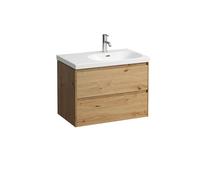 Laufen Lani pour meuble sous-lavabo Lua, 2 tiroirs, SoftClose, pour tablette WC gauche, 750x515x445mm, H4035821122671, H4035821122671, Colorazione: Quercia selvatica