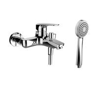 LAUFEN Laurin rubinetto vasca esterno, miscelatore monocomando, HF500760100000, Laurin cromo [Rubinetteria Bagno > Rubinetteria Vasca]