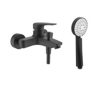 LAUFEN Laurin rubinetto vasca esterno, miscelatore monocomando, HF500760428600, Laurin nero opaco [Rubinetteria Bagno > Rubinetteria Vasca]