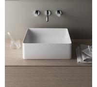 LAUFEN Living SaphirCeramic lavabo da appoggio, H8114337571121, Living SaphirCeramic bianco opaco [Lavabi > Lavabi da Appoggio]