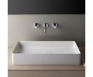 LAUFEN Living SaphirCeramic lavabo da appoggio, H8114344001121, Living SaphirCeramic bianco [Lavabi > Lavabi da Appoggio]