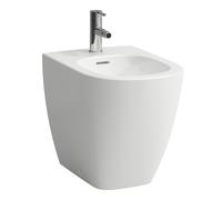LAUFEN LUA Bidet au sol, avec trop-plein, 1 trou pour robinet, 360x520mm, robinets d'angle intérieur, H8320817573021, H8320817573021, Colorazione: Bianco opaco