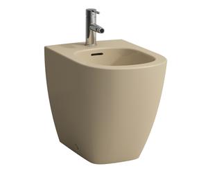 LAUFEN LUA Bidet au sol, avec trop-plein, 1 trou pour robinet, 360x520mm, robinets d'angle intérieur, H8320810183021, H8320810183021, Colorazione: Bahama beige