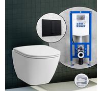 LAUFEN LUA Compact set completo WC sospeso con elemento incasso neeos,, H8200830000001+16791BM#SET, LUA bianco [WC > WC con Elementi Incasso]