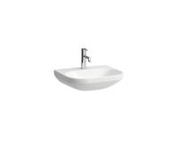 LAUFEN LUA lavabo, 1 trou pour robinet, sans trop-plein, 550x460mm, H8110814001561, H8110814001561, Colorazione: Bianco con LCC
