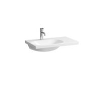 Laufen Lua lavabo, 1 trou pour robinet, sans trop-plein, 750x460mm, tablette à droite, H8170864001111, H8170864001111, Colorazione: Bianco con LCC