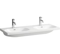LAUFEN LUA lavabo double, sans trou pour robinet, avec trop-plein, 1200x460mm, H8140810001091, H8140810001091, Colorazione: Bianco