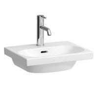 Laufen Lua lavabo 45x35 cm rettangolare a parete bianco lucida H8150810001041