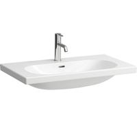 LAUFEN LUA lavabo à poser, 1 trou pour robinet, avec trop-plein, 800x460mm, H8160874001041, H8160874001041, Colorazione: Bianco con LCC