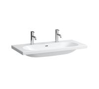 LAUFEN LUA lavabo à poser, 2 trous pour robinet, avec trop-plein, 1000x460mm, H8160890001071, H8160890001071, Colorazione: Bianco