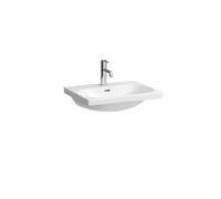 Laufen Lua lavabo 60x46 cm rettangolare a parete bianco H8100834001091