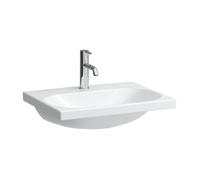 LAUFEN LUA lavabo, 1 trou pour robinet, sans trop-plein, 600x460mm, H8100830001561, H8100830001561, Colorazione: Bianco
