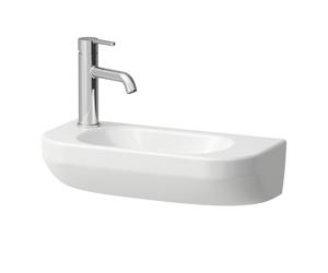 LAUFEN LUA lave-mains, 1 trou de robinetterie à gauche, vasque à droite, sans trop-plein, 500x230mm, 2, H8150824001131, H8150824001131, Colorazione: Bianco con LCC