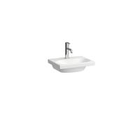 LAUFEN LUA lave-mains à poser, 1 trou pour robinet, sans trop-plein, 450x350mm, H8160804001561, H8160804001561, Colorazione: Bianco con LCC