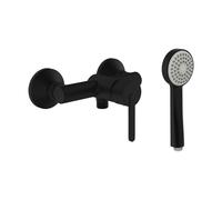 LAUFEN LUA rubinetto doccia esterno con miscelatore, H3310810811311, LUA nero opaco [Rubinetteria Bagno > Rubinetteria Doccia]