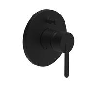 LAUFEN LUA rubinetto vasca da incasso, miscelatore monocomando, H3210860810001, LUA nero opaco [Rubinetteria Bagno > Rubinetteria Vasca]
