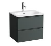 LAUFEN LUA set complet, lavabo avec meuble sous-lavabo, 600x515x440mm, H8600832661041, H8600832661041, Colorazione: Grigio traffico