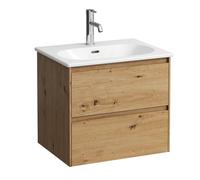 LAUFEN LUA set complet, lavabo avec meuble sous-lavabo, 600x515x440mm, H8600832671041, H8600832671041, Colorazione: Quercia selvatica