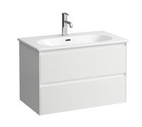 Laufen Lua Set Set completo Lani, lavabo incl. mobiletto, 800x515x440mm, H860087, Colorazione: bianco opaco