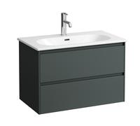 LAUFEN LUA Set LANI Set complet, lavabo avec meuble sous-lavabo, 800x515x440mm, H8600872661041, H8600872661041, Colorazione: Grigio traffico