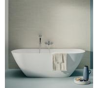 LAUFEN LUA Baignoire à poser, 750x1700x540mm, en Marbond, H2200820000001, H2200820000001, Colorazione: Bianco