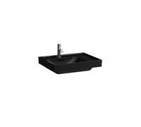 Laufen Meda lavabo 60x46 cm rettangolare da mobile nero opaca H8171117161091