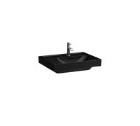 Laufen Meda lavabo 60x46 cm rettangolare da mobile nero opaca H8171127161041