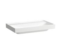 LAUFEN Meda lavabo à poser, poncé, 800x460mm, sans trou pour robinet, sans trop-plein, H8161170001121, H8161170001121, Colorazione: Bianco