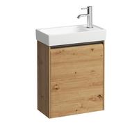 LAUFEN Meda Meuble sous-lavabo, 1 porte SoftClose, charnières à droite, pour H815113, 437x222x515mm, H4215520112671, H4215520112671, Colorazione: Quercia selvatica