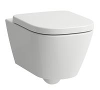 Laufen Meda set vaso wc con copriwater sospeso senza brida bianco H8661100000001