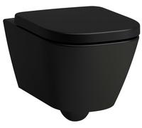Laufen Meda vaso wc sospeso con scarico a vortice nero opaco H8201107160001
