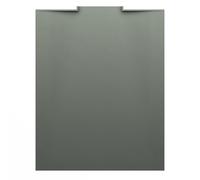 LAUFEN Nia Receveur de douche, 1000x800x30mm, Marbond, rectangulaire, encastré dans le sol, écoulement dans le mur, H2100320790001, H2100320790001, Colorazione: Grigio cemento