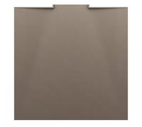 LAUFEN Nia Receveur de douche, 900x900x28mm, Marbond, carré, encastrement dans le sol, écoulement dans le mur, H2100311290001, H2100311290001, Colorazione: Caffè