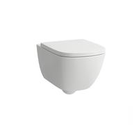LAUFEN Palomba WC a parete lavabo profondo, senza bordo di risciacquo, H82080...