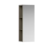 LAUFEN Plateau de base avec face avant miroir, élément miroir ouvert 250 mm, H4029501102621, H4029501102621, Colorazione: Olmo luce