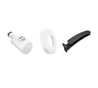LAUFEN Pomme de douche Running Cleanet, anneau de lunette et levier de service, H8916920000001, H8916920000001