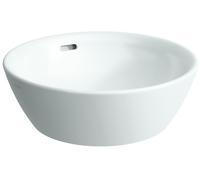 Vasca per lavabo Laufen PRO B, senza foro per rubinetto, con sfioratore, 420x420 mm, H812962, Colorazione: Bianco - H8129620001091