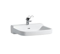 Lavabo Laufen Pro Liberty, senza barriere, senza foro per rubinetto, senza sfioratore, 650x550 mm, H8119530001421