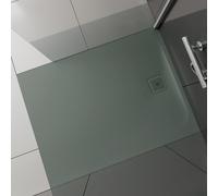 LAUFEN Pro receveur de douche, 1000x800x33mm, extra-plat, 0, H2109510790001, H2109510790001, Colorazione: Grigio cemento Opaco