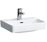 Laufen Pro S lavabo 45x34 cm rettangolare a parete bianco H8169610001041