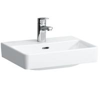 Laufen Pro S lavabo 45x34 cm rettangolare a parete-da mobile bianco H8159614001041
