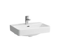 Laufen PRO S Lavabo compatto, 1 foro per rubinetto, con sfioratore, 550x380 mm, H818958, Colorazione: Bianco con LCC - H8189584001041