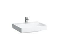 Lavabo Laufen PRO S, senza foro per rubinetto, con sfioratore, 600x465 mm, H810963, Colorazione: Bianco