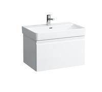 LAUFEN Pro S Meuble sous-lavabo, 1 tiroir et tiroir intérieur, pour lavabo H810967, 665x450x390mm, H4834520964231, H4834520964231, Colorazione: wenge